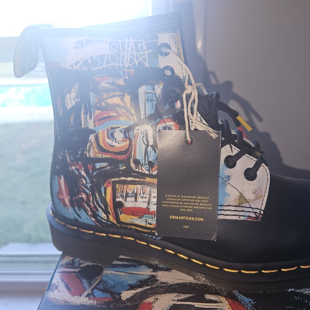 Dr Martens Basquiat ii Limited Edition Art
